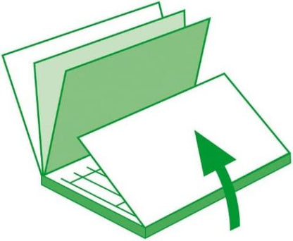 Sigel SD120 Invoices for Small Companies with Security Print, Carbonless, A6 Landscape