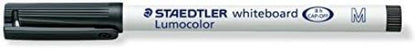 Staedtler Lumocolor Whiteboard Pen - Black (Box of 10