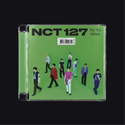 NCT 127 the 3rd Album 'Sticker' (Jewel Case General Ver.)