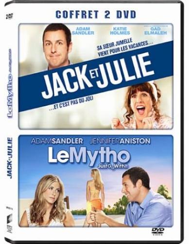 Coffret adam sandler : jack et julie ; le mytho