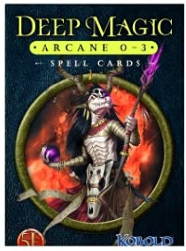 Deep Magic Spell Cards: Arcane 0-3