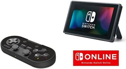 Retro-Bit Legacy16 2.4 Ghz Wireless Controller for SNES, Switch, PC, Mac, Raspberry Pi and Steam - Onyx Black (Nintendo Switch//