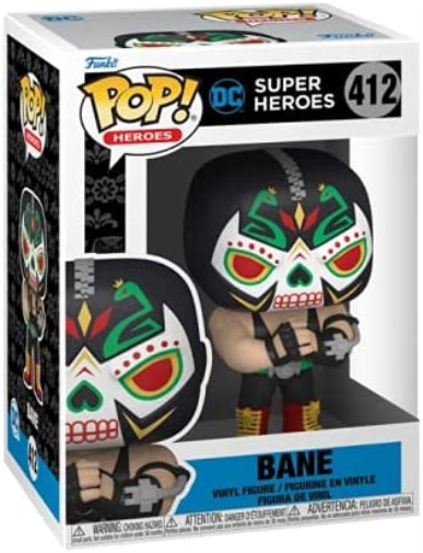 Funko POP! Heroes: Dia De Los DC - Bane - DC Comics - Collectable Vinyl Figure - Gift Idea - Official Merchandise - Toys for Kids & Adults - Comic Books Fans - Model Figure for Collectors and Display