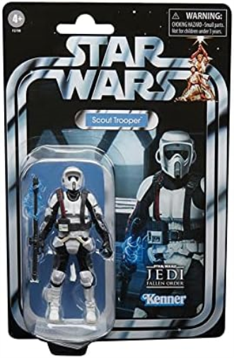 Star Wars The Vintage Collection Gaming Greats Shock Scout Trooper Toy, 3.75-Inch-Scale Jedi: Fallen Order Figure, Ages 4 and Up