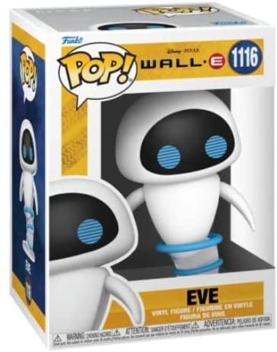 Funko POP! Disney: Wall-E - Eve Flying - Collectable Vinyl Figure - Gift Idea - Official Merchandise - Toys for Kids & Adults - Movies Fans - Model Figure for Collectors and Display