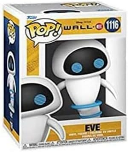 Funko POP! Disney: Wall-E - Eve Flying - Collectable Vinyl Figure - Gift Idea - Official Merchandise - Toys for Kids & Adults - Movies Fans - Model Figure for Collectors and Display