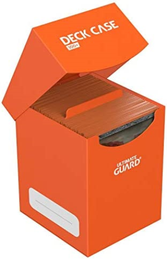 Ultimate Guard 100 Plus Deck Case (Standard, Orange
