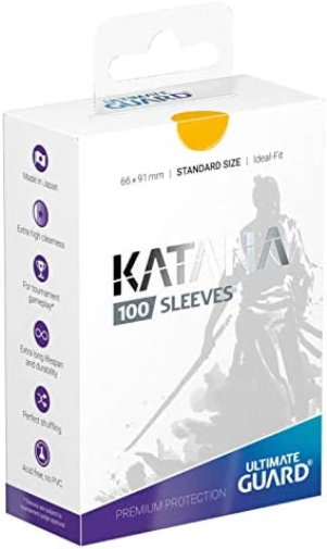 Ultimate Guard UGD010897 Kartenhüllen, Gelb