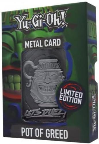 Yu-Gi-Oh! KON-YGO34 Limited Edition Metal Collectible-Pot of Greed