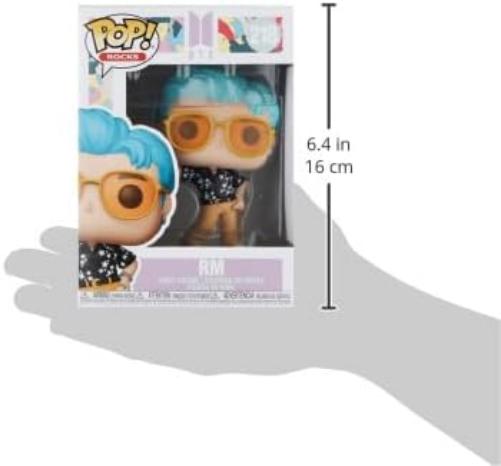 Funko Pop! Rocks: BTS - Dynamite - RM - Vinyl-Sammelfigur - Geschenkidee - Offizielle Handelswaren - Spielzeug Für Kinder und Erwachsene - Music Fans - Modellfigur Für Sammler und Display