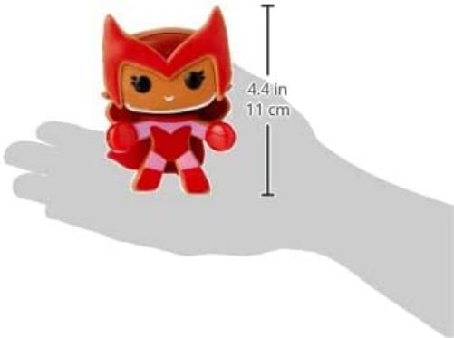 Funko POP! Marvel: Holiday - Scarlet Witch - Marvel Comics - Collectable Vinyl Figure - Gift Idea - Official Merchandise - Toys for Kids & Adults - Comic Books Fans - Model Figure for Collectors