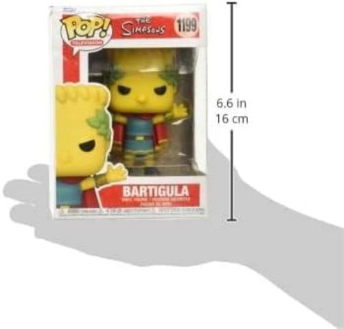 Funko POP! Animation: Simpsons - Bart Simpsonigula Bart Simpson - the Simpsons - Collectable Vinyl Figure - Gift Idea - Official Merchandise - Toys for Kids & Adults - TV Fans