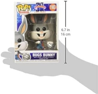 Funko POP! Movies: SJ2 - Bugs Bunny Dribbling - Space Jam 2 - Collectable Vinyl Figure - Gift Idea - Official Merchandise - Toys for Kids & Adults - Movies Fans - Model Figure for Collectors