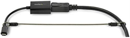 StarTech.com 20-Pack Security Cable Tethers for Adapters & Dongles - Universal Cable Adapter Tether - Tether Cables - Adjustable Length Anti-Theft Cable Tether Lock Kit - Steel (CONNLOCKPK20