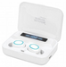 In-Ear Headphones Bluetooth- Microphone Charging Case White