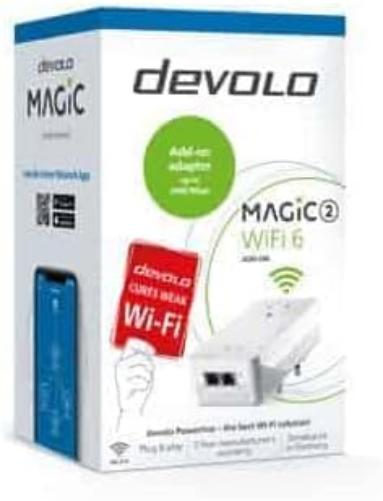 DEVOLO - ELECTRODOMESTICOS DEVOLO MAGIC 2 WIFI 6 ADAPTADOR ADD-ON (2X LAN PASS-THRU