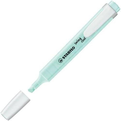 Highlighter - STABILO swing cool Pastel - Pack of 8 - Assorted Colours
