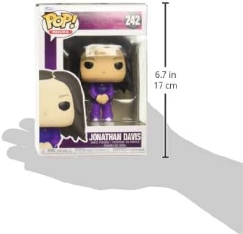 Funko POP! Rocks: Korn - Jonathan Davis - Jonathan Davis - Korn - Collectable Vinyl Figure - Gift Idea - Official Merchandise - Toys for Kids & Adults - Music Fans - Model Figure for Collectors