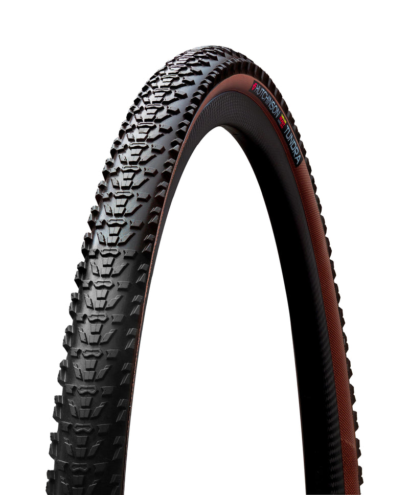 Gravel Cyclocross 700 x 40 cm Hutchinson Tundra Tan Noir/Marron Tubeless Ready TS (40-622