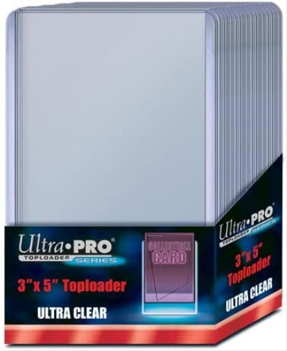 Ultra Pro 3" X 5" Toploader 25ct