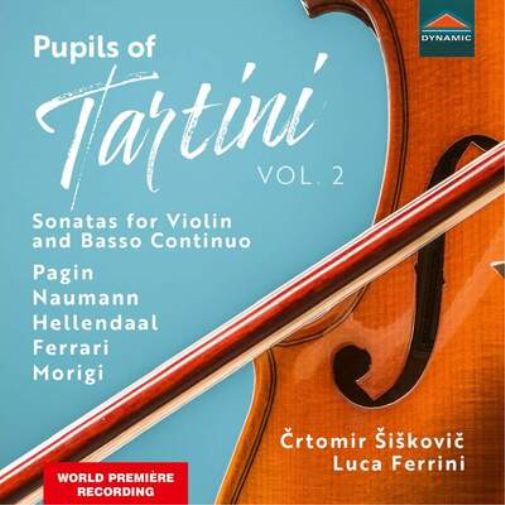 Pagin/Naumann/Hellendaal/Ferrari/Morigi: Pupils of Tartini: Sonatas for Violin and Basso Continuo - Volume 2