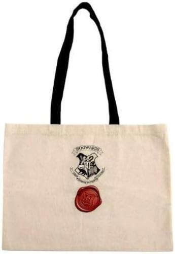 Moriarty Art Project Tote Bag Harry Potter Hogwarts Zulassungsbrief, beige