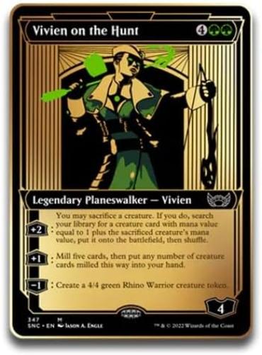 MTG NEW CAPENNA LTD ED VIVIEN ON THE HUNT AR PIN