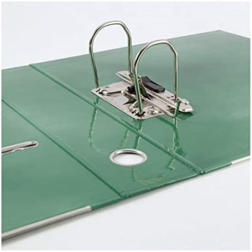Elba Lever Arch File A4 70mm Spine Laminated Paper On Board Green 400107388