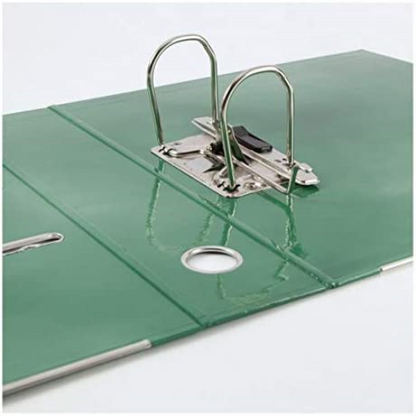 Elba Lever Arch File A4 70mm Spine Laminated Paper On Board Green 400107388