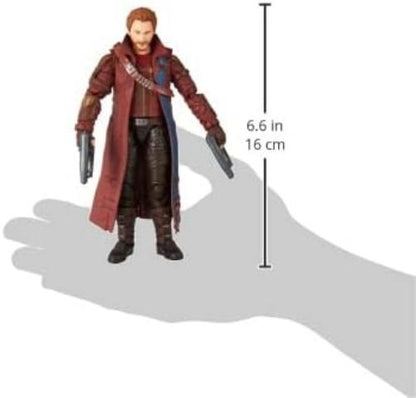 Marvel Hasbro Legends Thor: Love and Thunder 15 cm große Star-Lord Action-Figur, 2 Accessoires, 1 Build-A-Figure Element, Multi (F1409