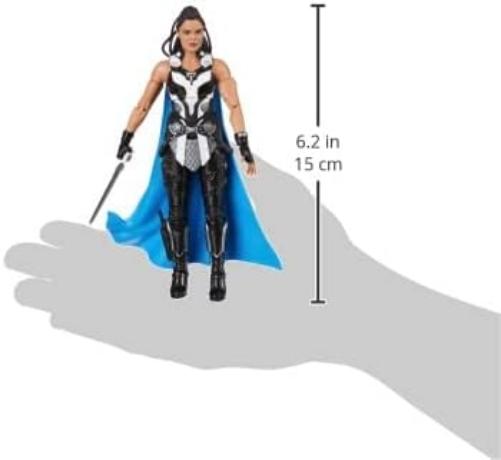 Marvel Legends Series Thor: Love and Thunder King Valkyrie Action Figure 6-inch Collectible Toy, 1 Accessory, 2 Build-A-Figure Parts