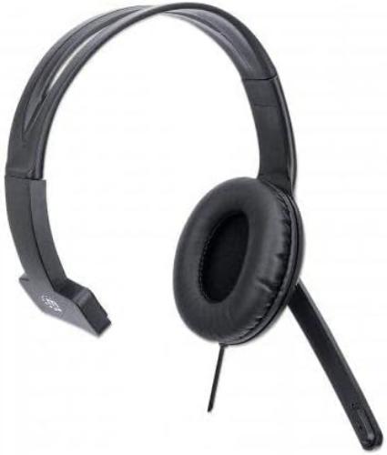 Headset Mono Usb-A Over-Ear- Polybag Adjustable Microphone