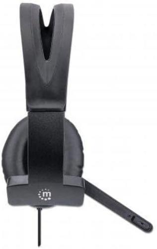 Headset Mono Usb-A Over-Ear- Polybag Adjustable Microphone