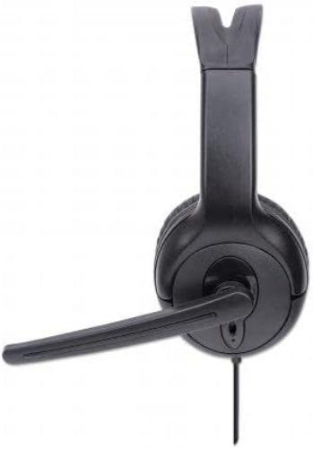 Headset Mono Usb-A Over-Ear- Polybag Adjustable Microphone