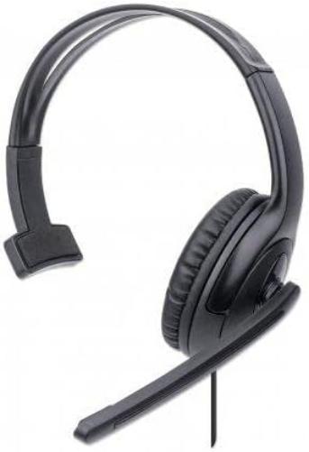 Headset Mono Usb-A Over-Ear- Polybag Adjustable Microphone