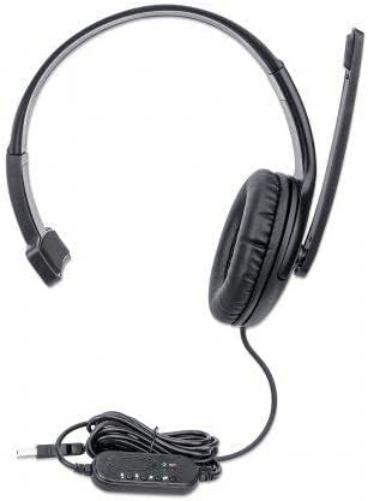 Headset Mono Usb-A Over-Ear- Polybag Adjustable Microphone
