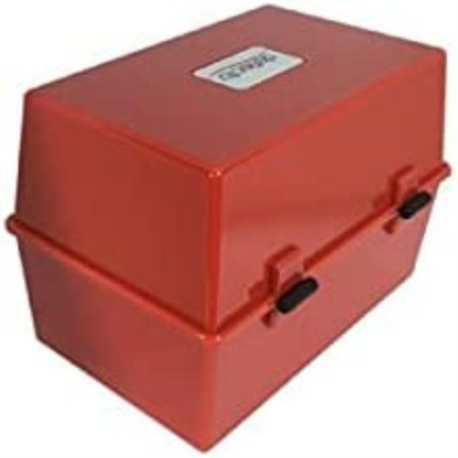 Deflecto Value Size 5 x 3 Index Card Box
