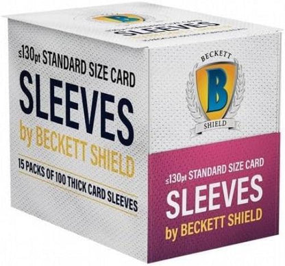 Arcane Tinmen Zubehör Beckett Shield Thick Card (100 Sleeves), Mehrfarbig