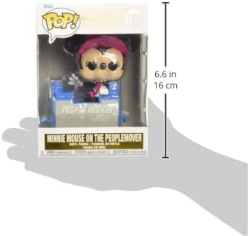 Funko Pop! Disney: WDW50- People Mover Minnie Mouse - Disney World 50th Anniversary - Collectable Vinyl Figure - Gift Idea - Official Merchandise - Toys for Kids & Adults - Movies Fans
