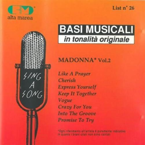 MADONNA VOL. 2 - BASI MUSICALI