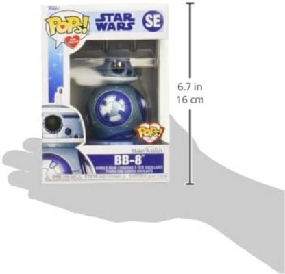 Funko POP! Star Wars: Make a Wish 2022 - BB-8 - (Metallic) - Collectable Vinyl Figure - Gift Idea - Official Merchandise - Toys for Kids & Adults - Movies Fans - Model Figure for Collectors