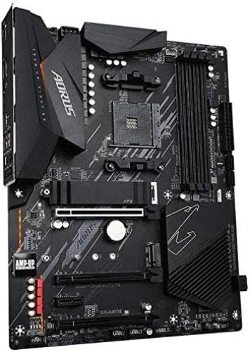 GIGABYTE B550 AORUS ELITE V2 Motherboard ATX - Supports AMD Ryzen 3rd Gen Processors AM4, Twin 12+2 Phases Digital VRM, PCIe 4.0 x16 Slot,Dual PCIe 4.0/3.0 x4 M.2, 2.5GbE LAN, RGB FUSION, Q-Flash Plus