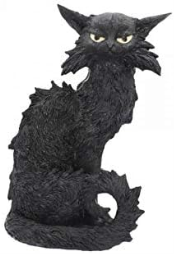 Nemesis Now Spite Large Black Witch's Cat Ornament