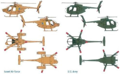Italeri 510000017-1:72 AH-6 Night Fox