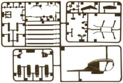 Italeri 510000017-1:72 AH-6 Night Fox