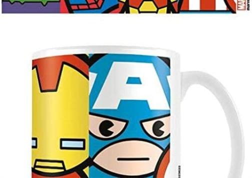 Marvel Comics Kaffeetassen, Keramik, Mehrfarbig, 1 Stück (1er Pack