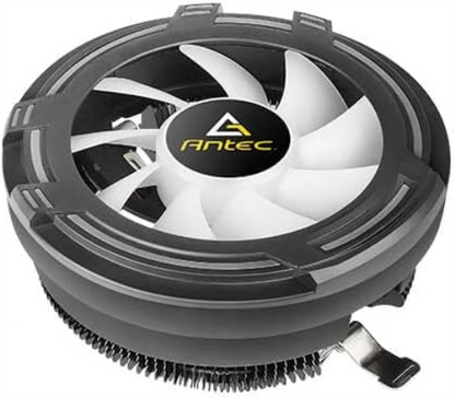 Antec T120 Chromatic Compact Heatsink & Fan, Intel & AMD Sockets, RGB Silent Fan, Black Aluminium Fins, 95W TDP