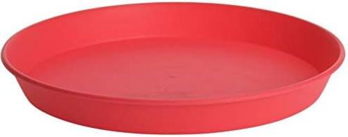 Excellent Housewares Set of 6 22.5cm Reusable Plastic Dinner Plate
