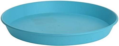 Excellent Housewares Set of 6 22.5cm Reusable Plastic Dinner Plate