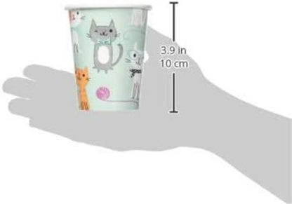 Creative Party Cute CTAS Paper Cups - 8 Pcs